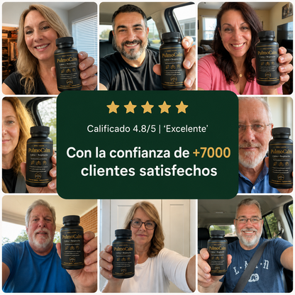 PulmoCalm | Cápsulas Premium de Doble Acción para Respirar Mejor y Controlar la Ansiedad