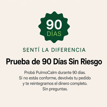PulmoCalm | Cápsulas Premium de Doble Acción para Respirar Mejor y Controlar la Ansiedad