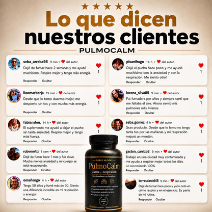 PulmoCalm® – Doble Acción: Menos Ganas de Fumar, Más Aire para tu Cuerpo